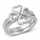 Lucky Clover Puzzle Ring